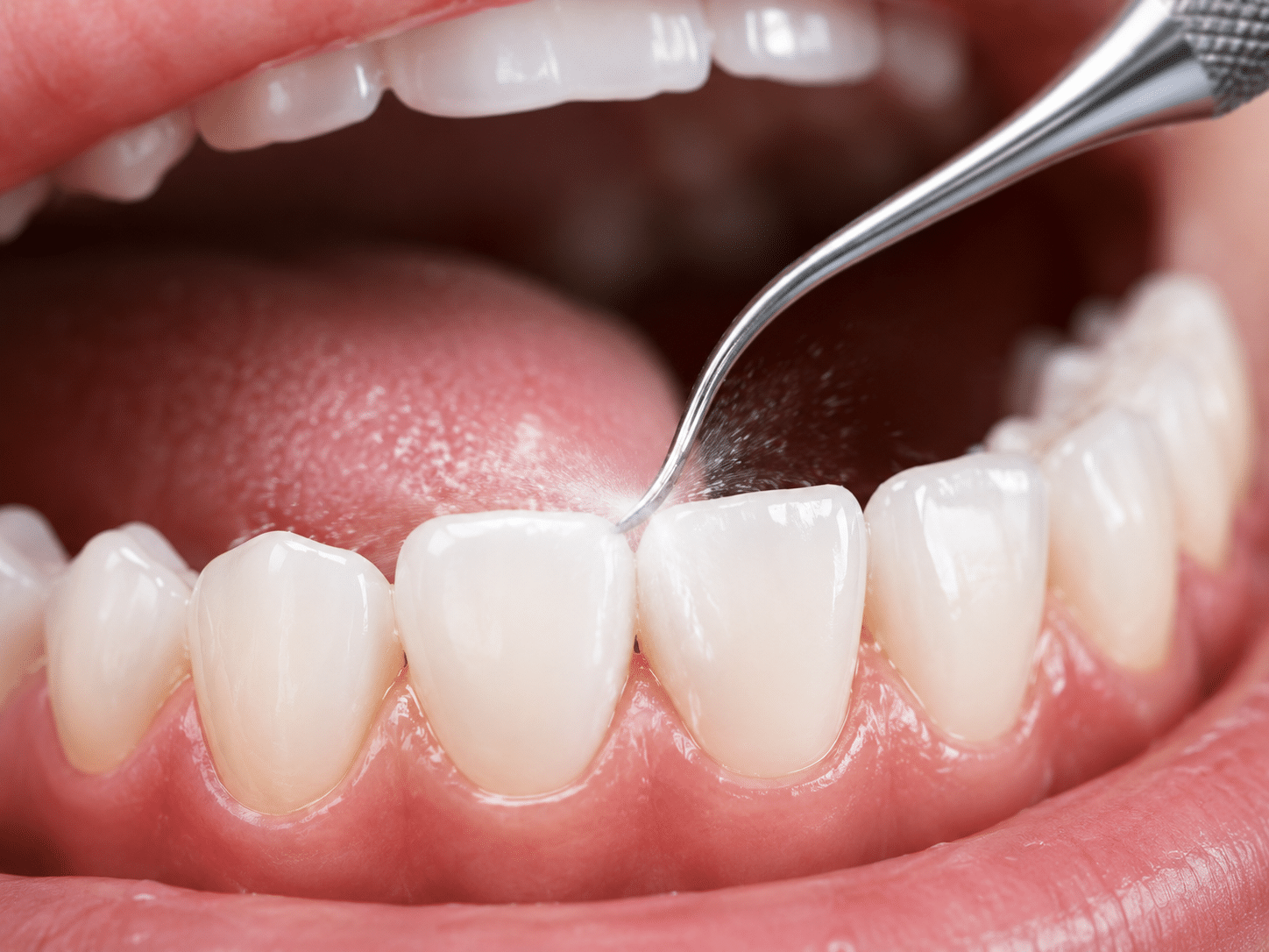 Professional tooth cleaning
